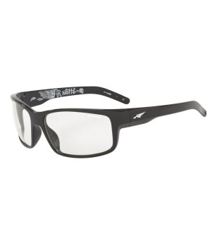 Черни мъжки слънчеви очила с прозрачни стъкла Arnette снимка