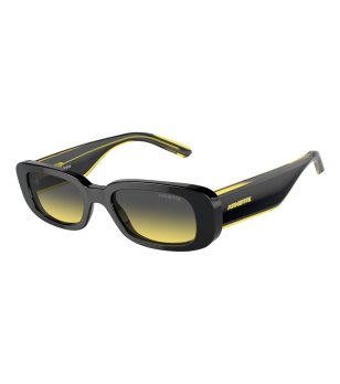 Дамски черни слънчеви очила с жълти лещи Arnette снимка