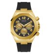 Мъжки черен часовник със златист корпус GUESS EMPIRE-1 снимка