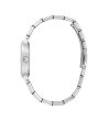 Сребрист дамски часовник с декоративен циферблат Guess-1 снимка