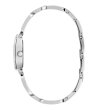 Сребрист дамски часовник с кристали Guess-1 снимка