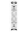 Сребрист дамски часовник с кристали Guess-2 снимка