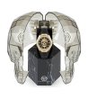 Дамски черно-златист часовник с череп SKULL SPIKES LADY Philipp Plein-2 снимка