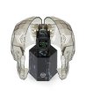 Мъжки черен дигитален часовник с камуфлажна силиконова верижка SKULL DIVER-2 снимка