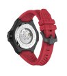 Мъжки червен часовник с автоматичен механизъм PLEIN SKELETON ROYAL Philipp Plein-1 снимка