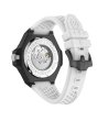 Мъжки бял часовник със скелетен циферблат PLEIN EXTREME GENTS Philipp Plein-1 снимка