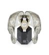 Мъжки златист часовник с бяла силиконова верижка Philipp Plein SKELETON SPECTRE-2 снимка
