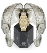 Златист дамски часовник хронограф NOBILE LADY Philipp Plein-2 снимка