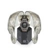 Мъжки бежов кварцов часовник с черна силиконова верижка Philipp Plein THE SKULL-2 снимка