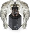 Мъжки черен часовник с черна силиконова каишка GMT CHALLENGE I Philipp Plein-2 снимка