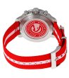 Мъжки червен часовник с бели ивици Tissot QUICKSTER GTS NBA SS SYN HAWKS TIMER-1 снимка