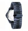 Мъжки черен часовник с метална верижка Tommy Hilfiger-2 снимка