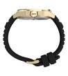 Мъжки черен аналогов часовник със златиста каса Timex UFC-1 снимка