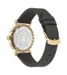Дамски черен часовник с кожена каишка GRECA GLAM GENT Versace-1 снимка