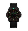 Мъжки черен часовник с оранжеви детайли Luminox Sea Lion-1 снимка