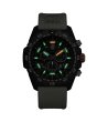 Мъжки бежов кварцов часовник с хронограф Luminox Bear Grylls Survival-1 снимка