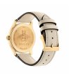 Дамски бежов часовник с многоцветен циферблат Gucci G-Timeless-1 снимка