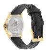 Дамски черен часовник с кожена каишка GUCCI G-Timeless-1 снимка
