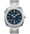 Мъжки сребрист часовник със син циферблат Certina DS Powermatic 80-2 снимка
