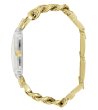 Дамски златист часовник с прозрачна каса Guess-2 снимка