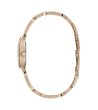 Дамски часовник в розово злато с кристали Guess-2 снимка