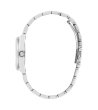Сребрист дамски часовник с римски цифри Guess MINI MOON-2 снимка
