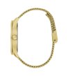 Мъжки златист часовник с черен циферблат Guess REPUTATION-1 снимка