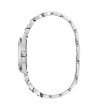 Дамски сребрист часовник с розов циферблат SERENA Guess-2 снимка