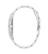 Мъжки сребрист часовник с правоъгълен корпус CLYDE Guess-2 снимка