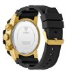Мъжки черен часовник с мултифункционален дисплей Guess LINEBACKER-1 снимка
