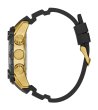 Мъжки черен часовник с мултифункционален дисплей Guess LINEBACKER-2 снимка