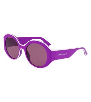 Дамски лилави слънчеви очила Longchamp снимка