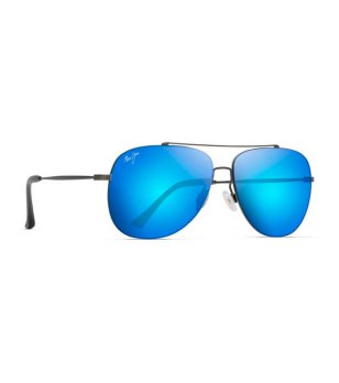Унисекс слънчеви очила със сини поляризирани стъкла Maui Jim снимка