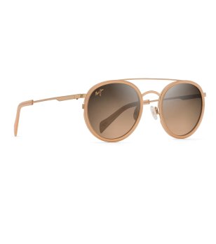 Златисти унисекс слънчеви очила Maui Jim снимка