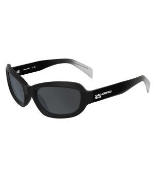 Unisex черни слънчеви очила Karl Lagerfeld снимка