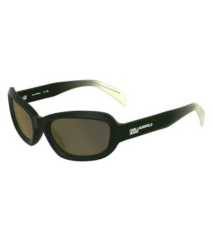 Unisex слънчеви очила зелени Karl Lagerfeld снимка