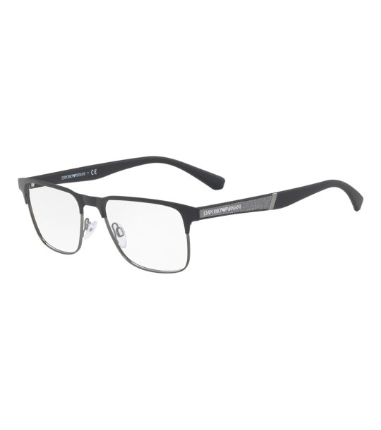 Черни мъжки диоптрични рамки за очила Emporio Armani снимка