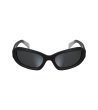Unisex черни слънчеви очила Karl Lagerfeld-1 снимка