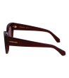 Дамски слънчеви очила в бордо Ferragamo-2 снимка