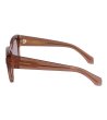 Дамски слънчеви очила в светлокафяв цвят FERRAGAMO-2 снимка