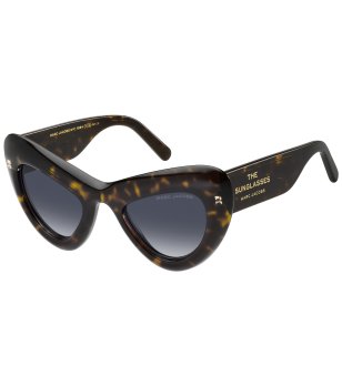 Дамски кафяви слънчеви очила тип котешко око THE MARC JACOBS снимка