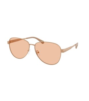 Дамски кафяви слънчеви очила авиатор Michael Kors снимка