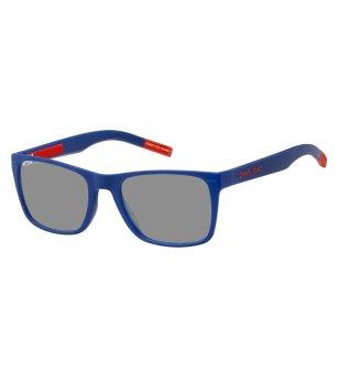 Сини слънчеви очила със сиви стъкла Tommy Jeans снимка