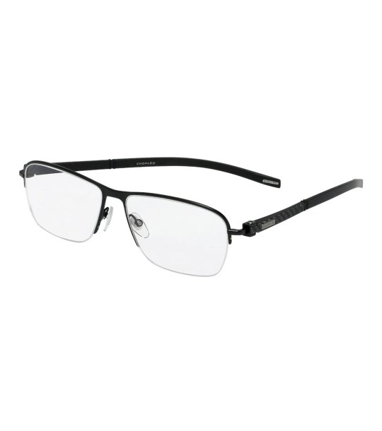 Мъжки черни диоптрични очила с метална рамка снимка