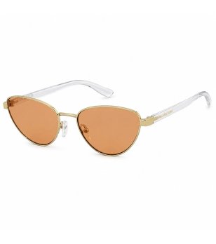Дамски слънчеви очила със златиста рамка и оранжеви стъкла LAUSANNE Michael Kors снимка