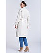 Бежово палто с колан COAT-4 снимка