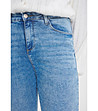 Дамски светлосини дънки с прав крачол JEANS-1 снимка