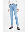 Дамски светлосини дънки с прав крачол JEANS-2 снимка