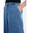 Сини дънки тип кюлоти JEANS-2 снимка