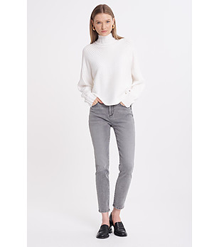 Сиви дънки слим JEANS снимка